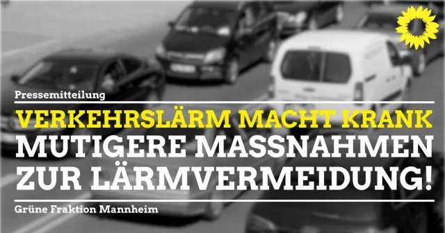 Verkehrslärm macht krank