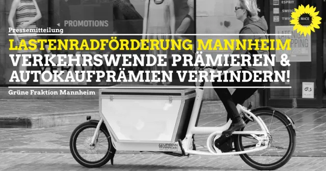 Lastenradförderung statt Autokaufprämien