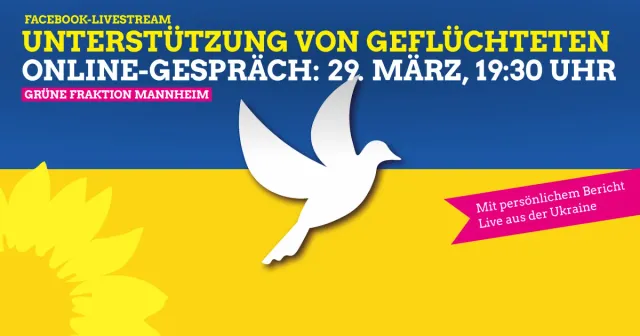 Veranstaltung: Folgen des Krieges in der Ukraine – Unterbringung von Geflüchteten in Mannheim