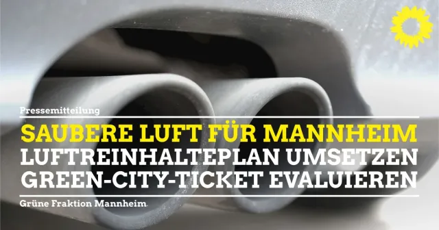Nachhaltig saubere Luft für Mannheim