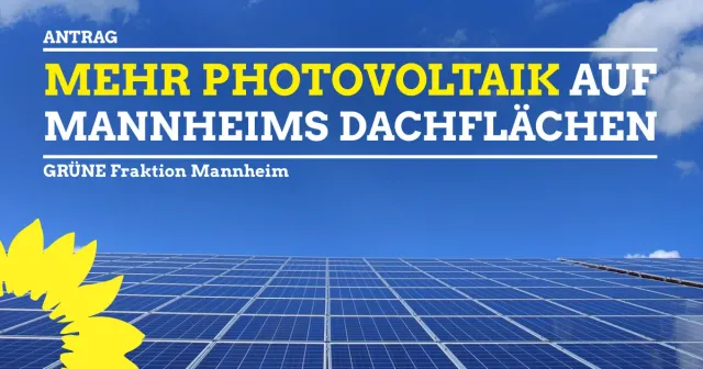 Mehr Photovoltaik auf Mannheims Dachflächen