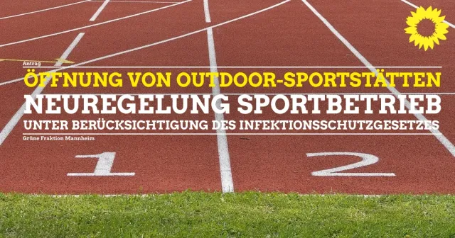 Öffnung von Outdoor-Sportstätten