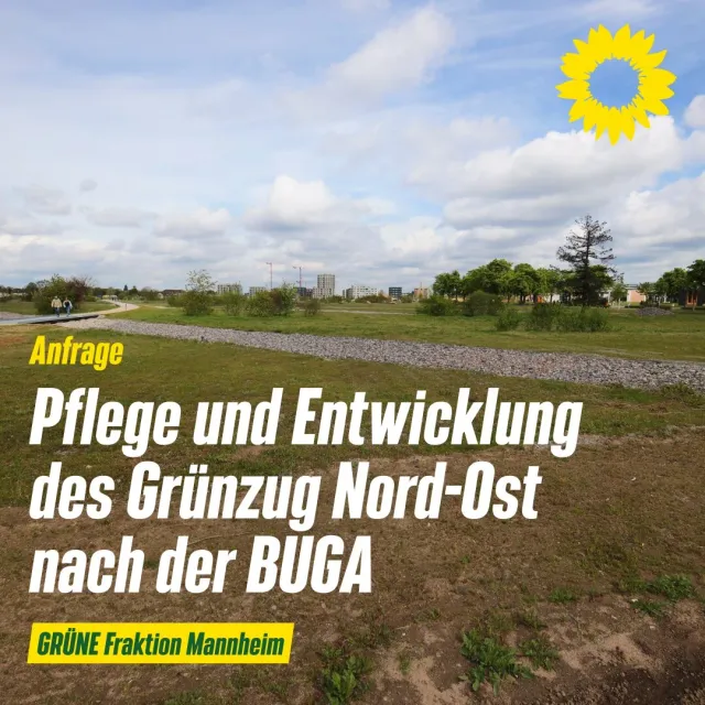 Pflege und Entwicklung des Grünzug Nord-Ost nach der BUGA