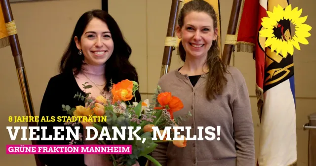 Abschluss mit Wehmut: GRÜNE verabschieden Fraktionsvorsitzende Melis Sekmen