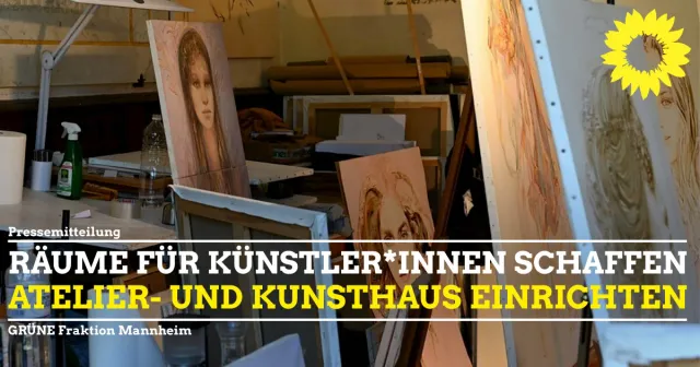 Kunst- und Atelierhaus in Mannheim einrichten