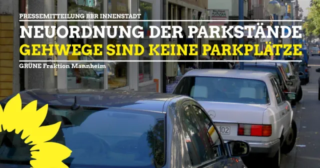 Gehwege sind keine Parkplätze!