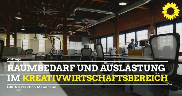 Raumbedarf und Auslastung im Kreativwirtschaftsbereich