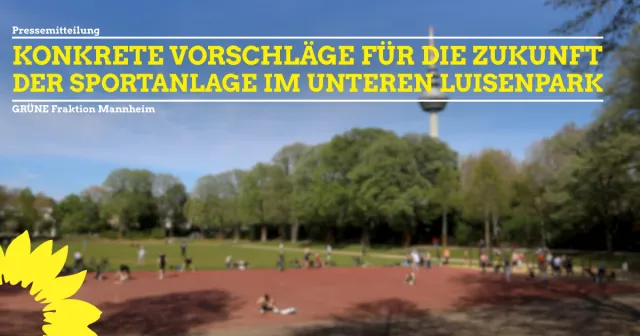 Wie sieht die Zukunft für die Sportanlage im Unteren Luisenpark aus?