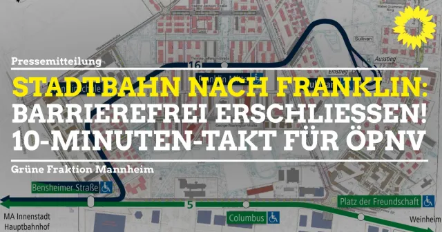 Franklin barrierefrei und klimaneutral erschließen!