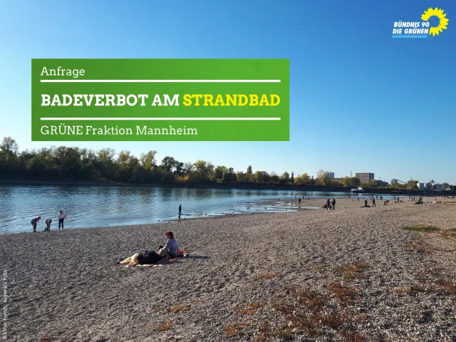 Badeverbot am Strandbad