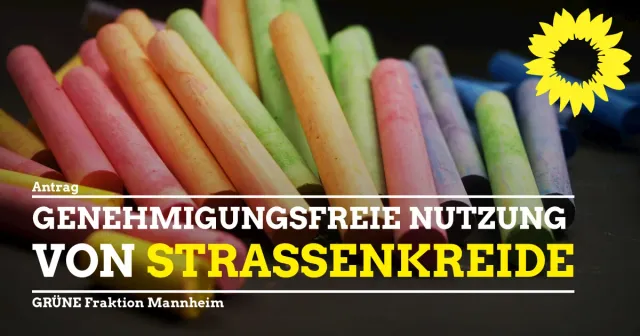 Satzungsänderung für genehmigungsfreie Nutzung von Straßenkreide
