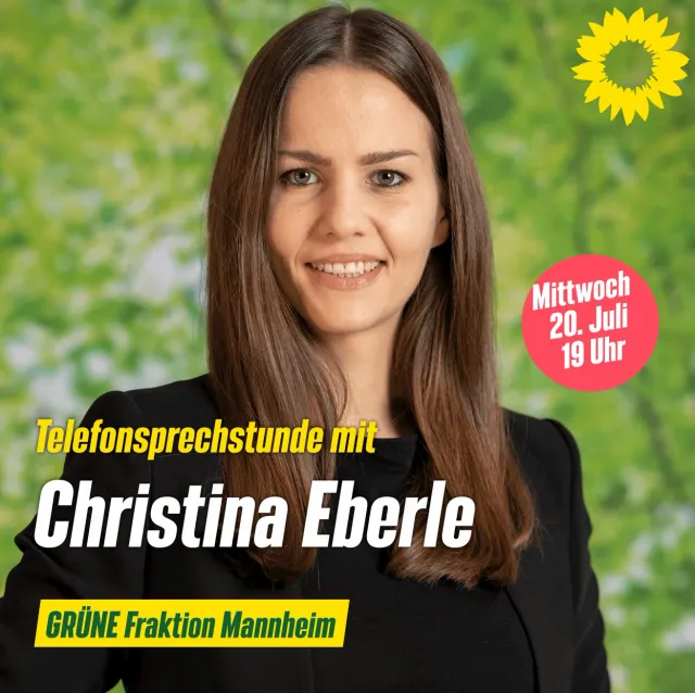 Telefonsprechstunde mit unserer Stadträtin Christina Eberle