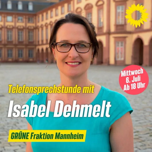 Telefonsprechstunde: Diskutiert mit unserer Stadträtin Isabel Dehmelt