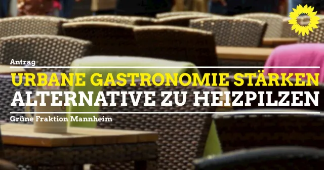 Urbane Gastronomie stärken – Heizpilze vermeiden