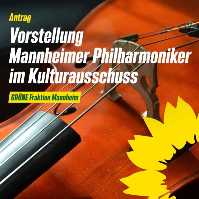 Vorstellung Mannheimer Philharmoniker im Kulturausschuss