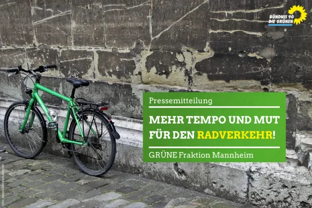 GRÜNE: mehr Tempo und Mut für den Radverkehr!