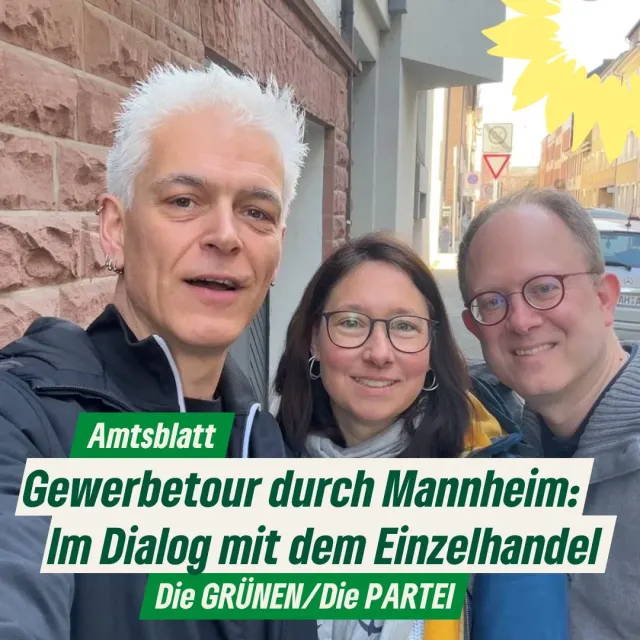 Gewerbetour durch Mannheim: Im Dialog mit dem Einzelhandel