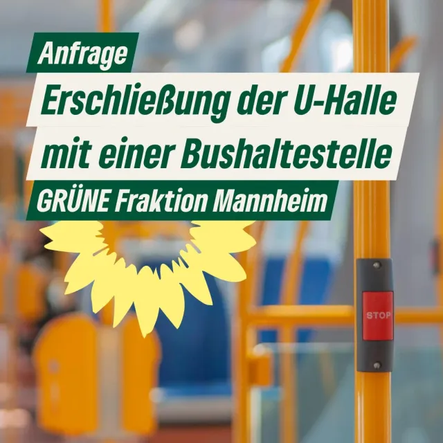 Erschließung der U-Halle mit einer Bushaltestelle