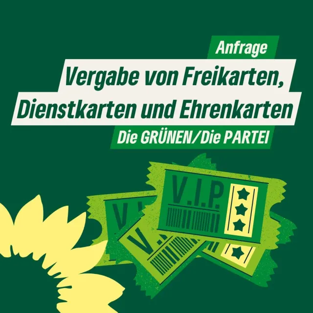 Vergabe von Freikarten, Dienstkarten und Ehrenkarten