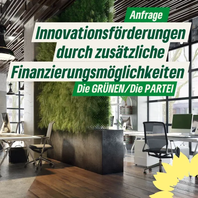 Innovationsförderungen durch zusätzliche Finanzierungsmöglichkeiten