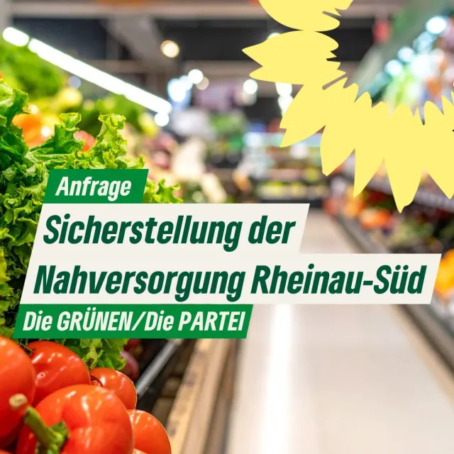 Sicherstellung der Nahversorgung Rheinau-Süd / Bebauungsplan Edinger Riedweg