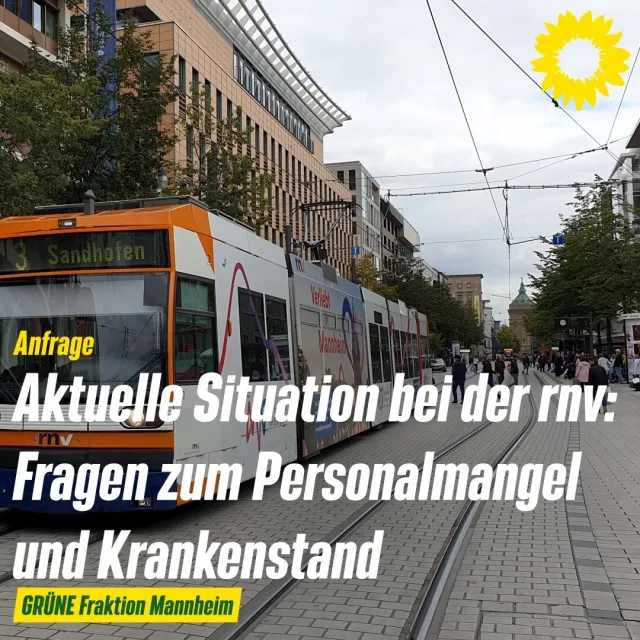 Aktuelle Situation bei der rnv