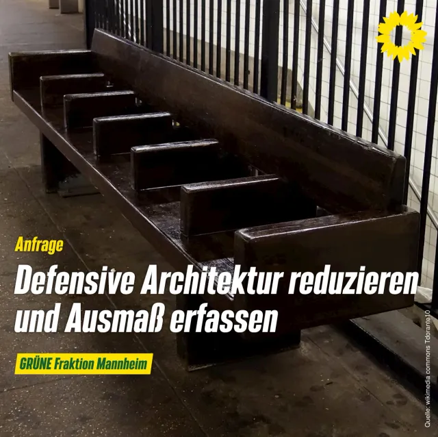 Defensive Architektur zurückfahren