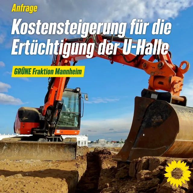 Kostensteigerung für die Ertüchtigung der U-Halle
