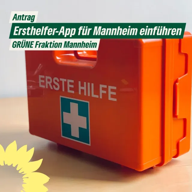 Ersthelfer-App für Mannheim einführen