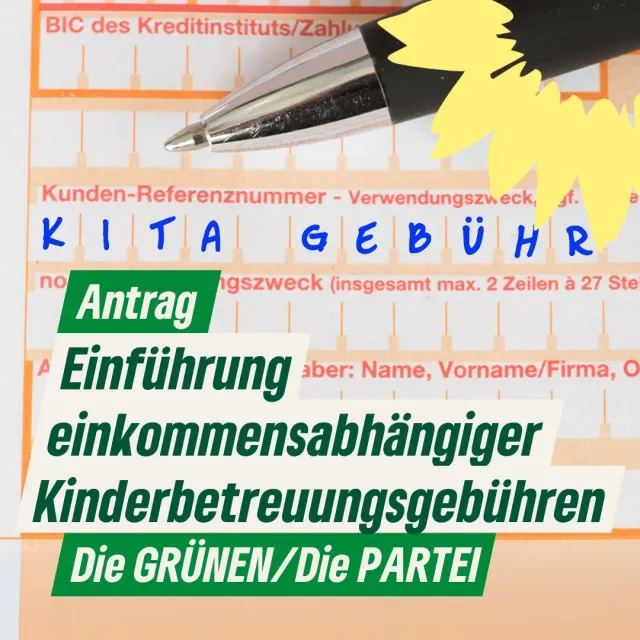 Einführung einkommensabhängiger Kinderbetreuungsgebühren