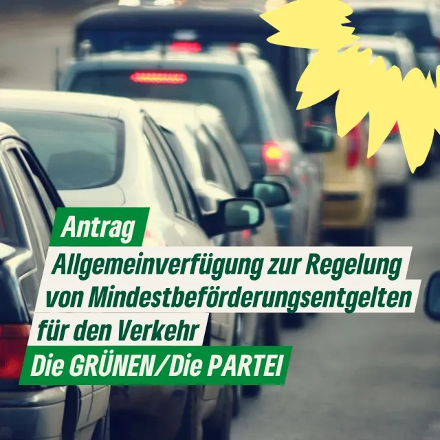 Allgemeinverfügung zur Regelung von Mindestbeförderungsentgelten für den Verkehr