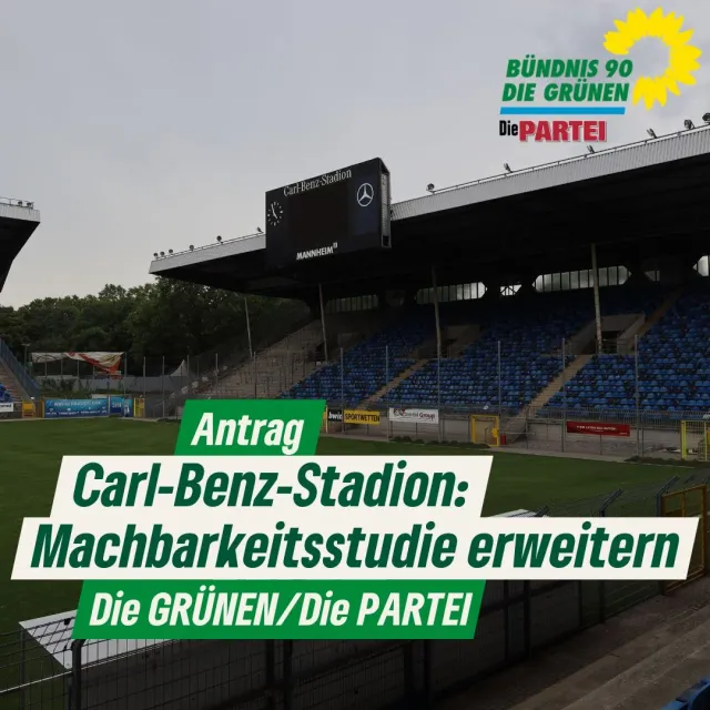 Carl-Benz-Stadion: Machbarkeitsstudie erweitern