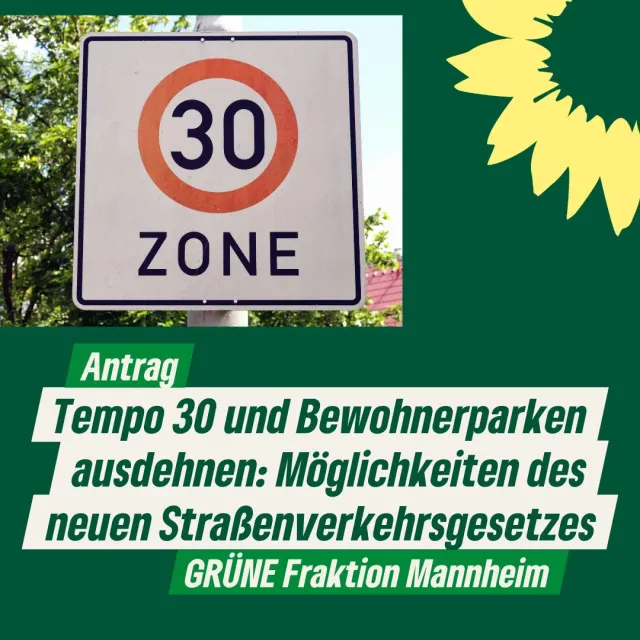 Tempo 30 und Bewohnerparken ausdehnen Möglichkeiten des neuen Straßenverkehrsgesetzes