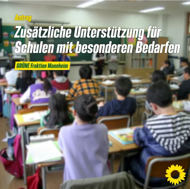 Zusätzliche Unterstützung für Schulen mit besonderen Bedarfen