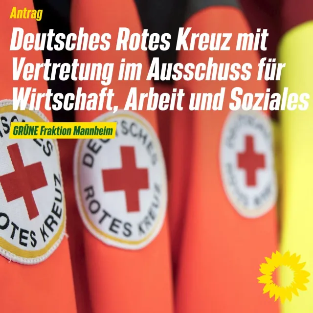 Deutsches Rotes Kreuz: Vertretung im Ausschuss für Wirtschaft, Arbeit, Soziales
