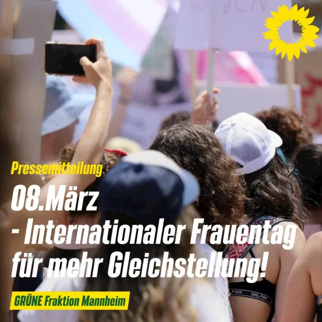 Internationaler Frauentag am 8. März – Stärkung von Frauenrechten auch in Mannheim vorantreiben