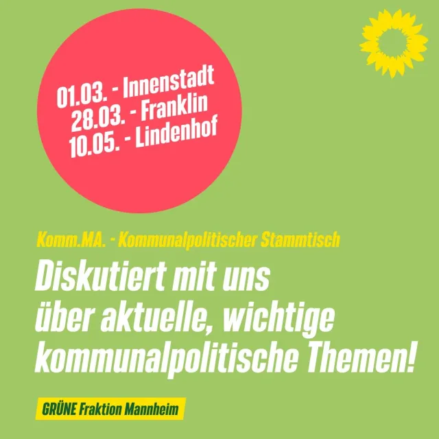 Was steht an in 2023? GRÜNE diskutieren mit Bürger*innen über aktuelle kommunalpolitische Themen