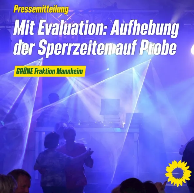 GRÜNE fordern Aufhebung der Sperrzeiten auf Probe