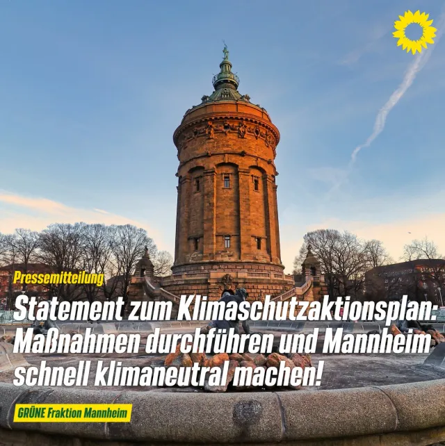 Statement der GRÜNEN Gemeinderatsfraktion zum Klimaschutzaktionsplan