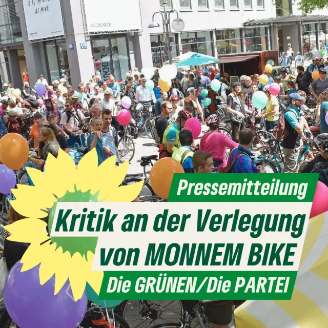 Kritik an der Verlegung von MONNEM BIKE