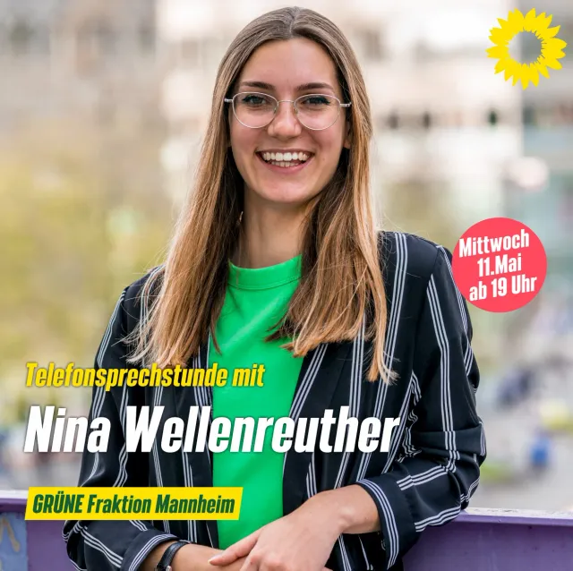 Telefonsprechstunde mit Co-Fraktionsvorsitzender Nina Wellenreuther