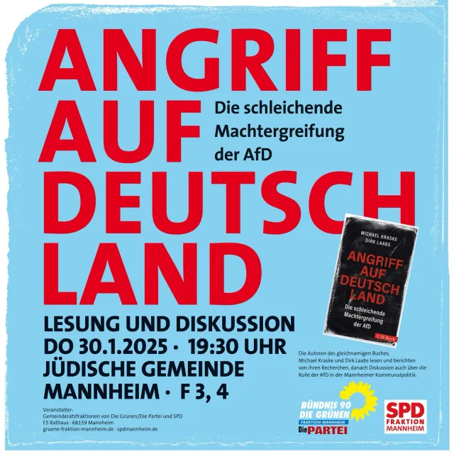 Save the Date – Lesung und Diskussion
